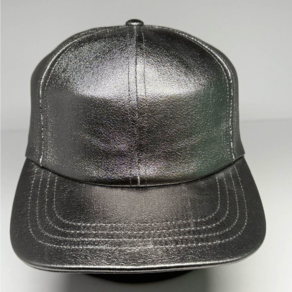 American Apparel Hat Cap Snap Back Metallic Retro Style Made In USA